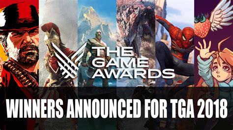 The Game Awards 2018 winners and nominees.